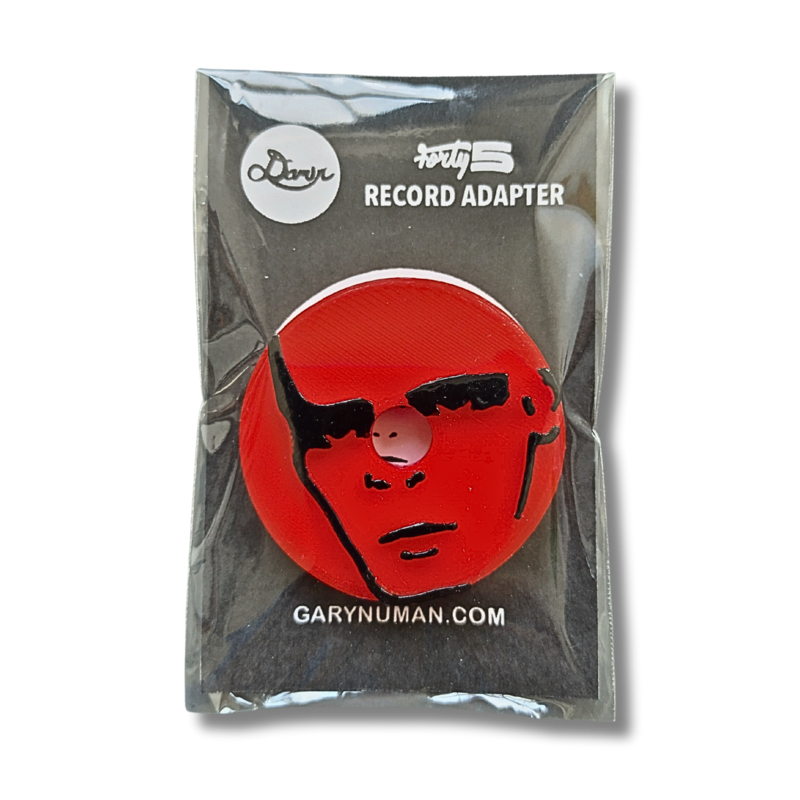 'Forty5' Numan Logo 7" 45RPM Adapter