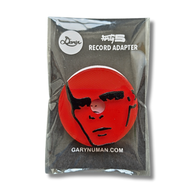'Forty5' Numan Logo 7" 45RPM Adapter