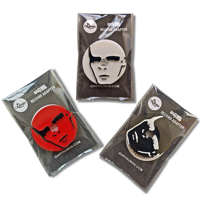 'Forty5' Numan Logo 7" 45RPM Adapter