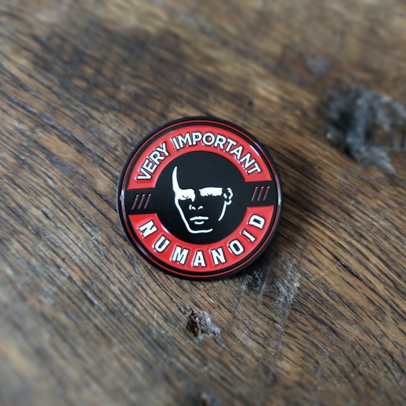 'Very Important Numanoid' Enamel Pin