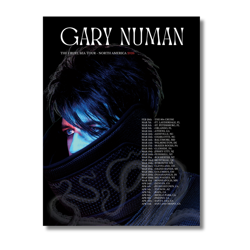The Cruel Sea Tour - North America 2026 Poster