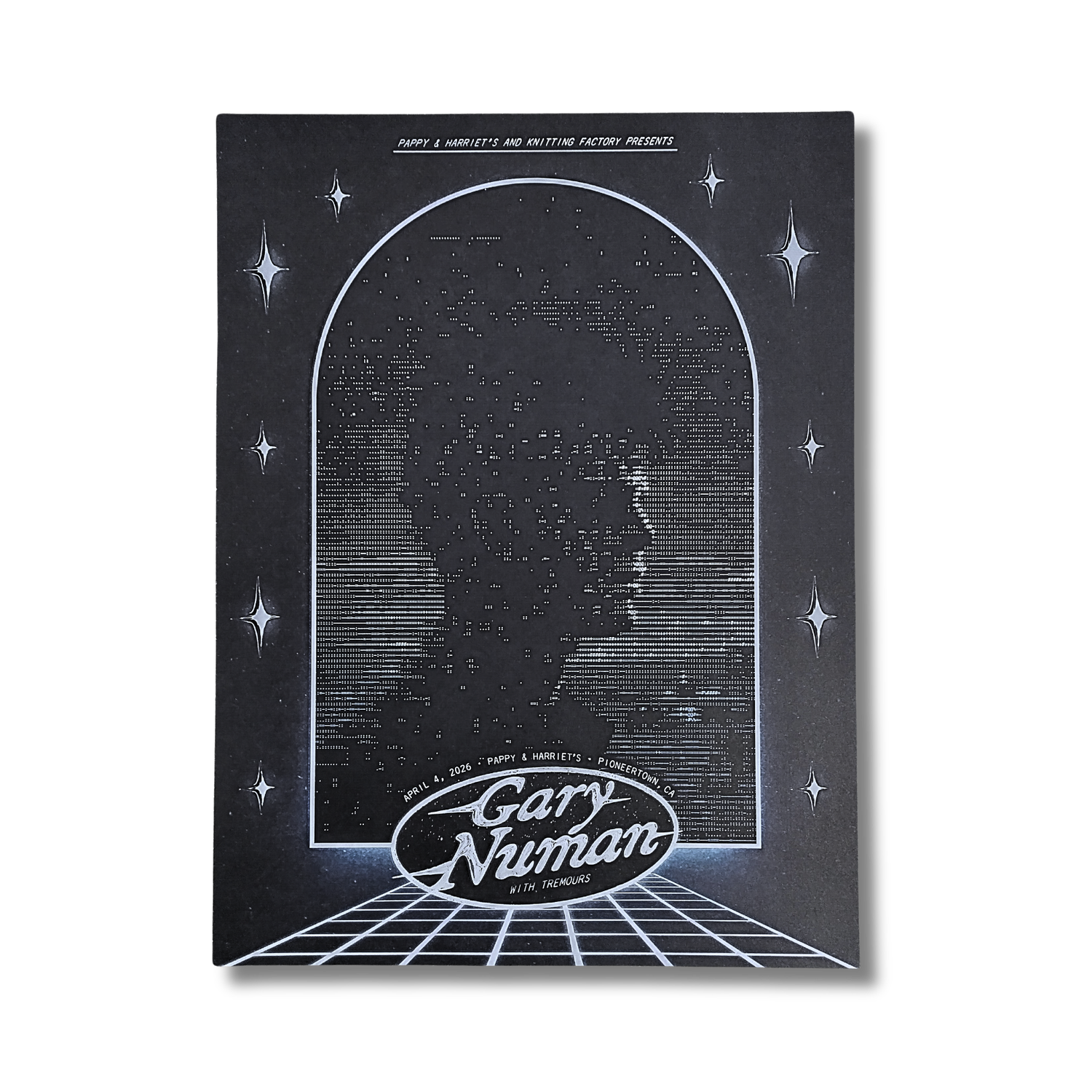 April 4th 2026 Pappy &amp; Harriet's Commemorative Poster, AUTOGRAPHED: Unsigned
