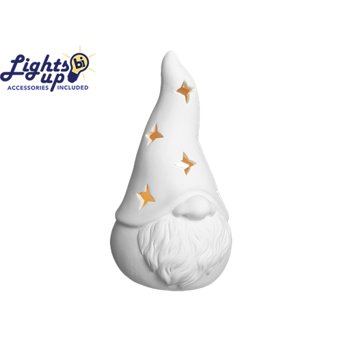 Lighted Contemporary Gnome