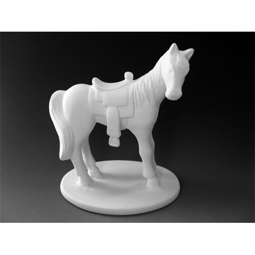 Horse with Saddle