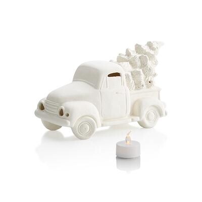 Truck with Tree Votive
