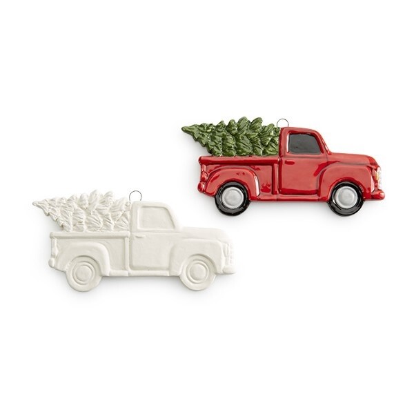 Truck with Tree Ornament