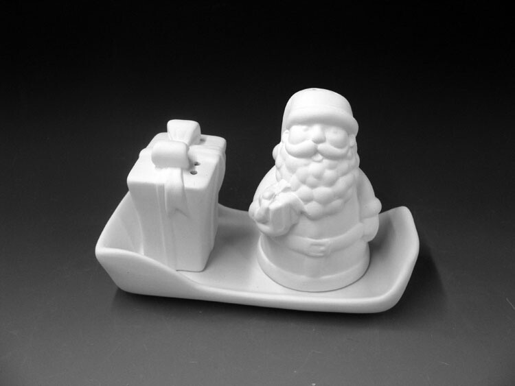 Santa with Present