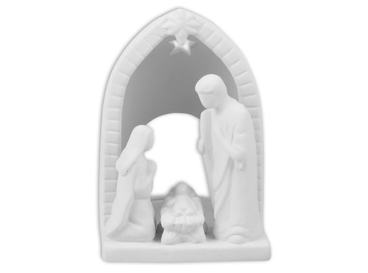 Nativity Scene Votive