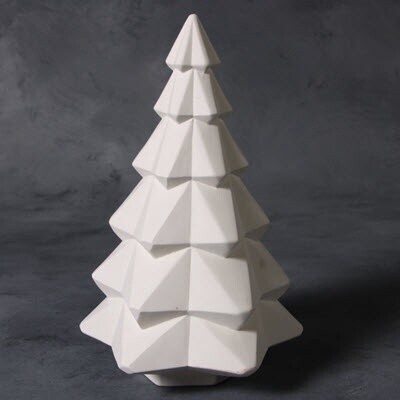 10in faceted tree