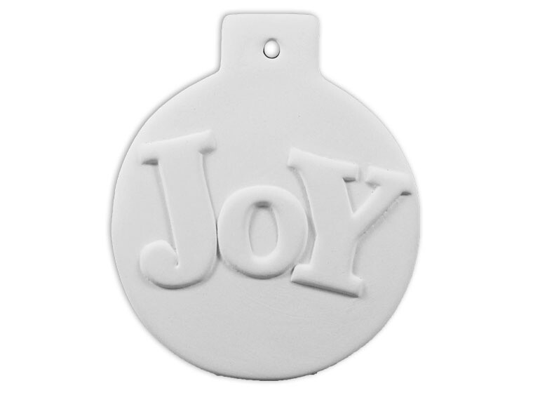 Flat Ball Joy Ornament