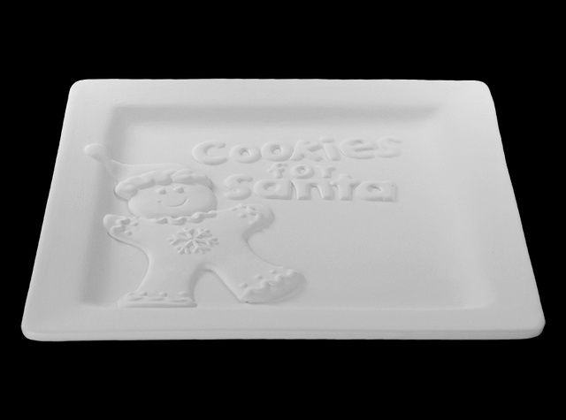 Cookies For Santa Plate