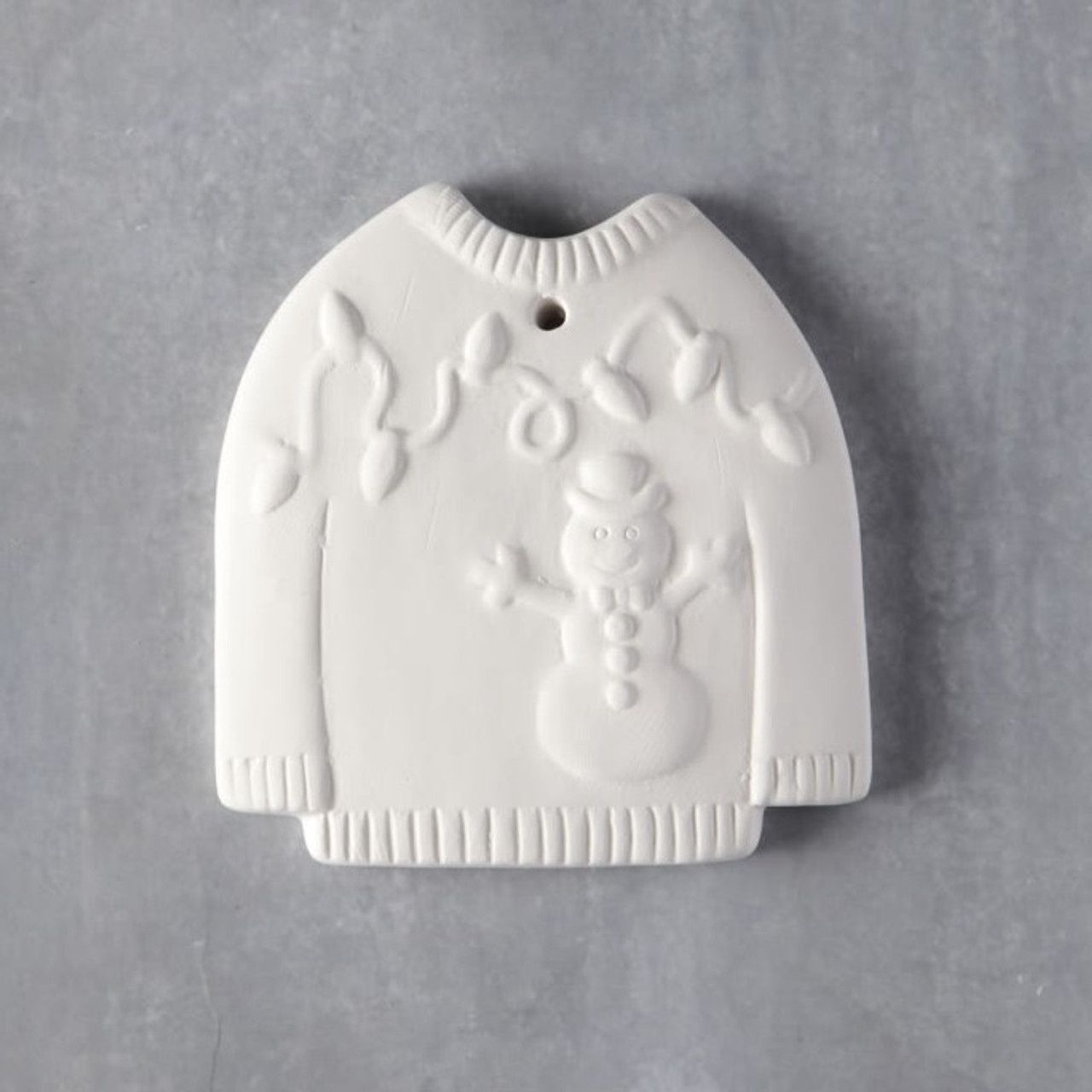 Christmas sweater ornament