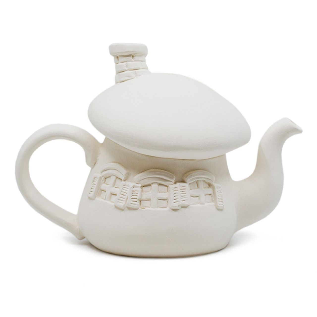 Mushroom House Teapot