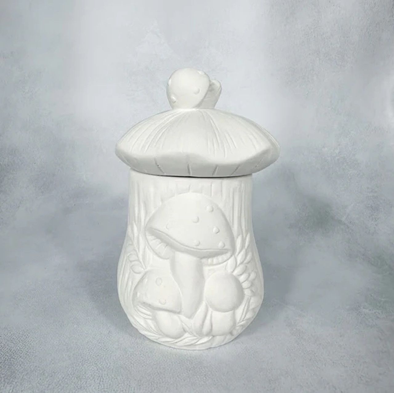 Retro Mushroom Canister