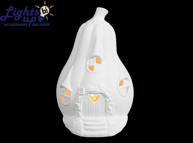 Gourdgeous Fairy Cottage Lantern