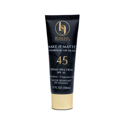 Black Girl Sunscreen Make It Matte SPF 45 Sunscreen