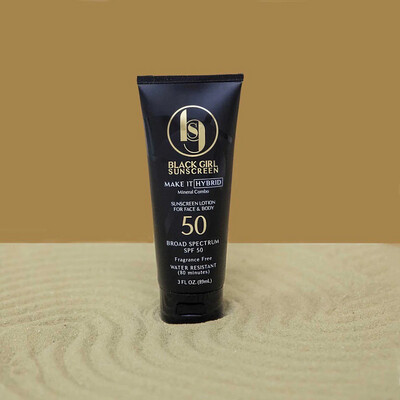 Black Girl Sunscreen Make It Hybrid SPF 50