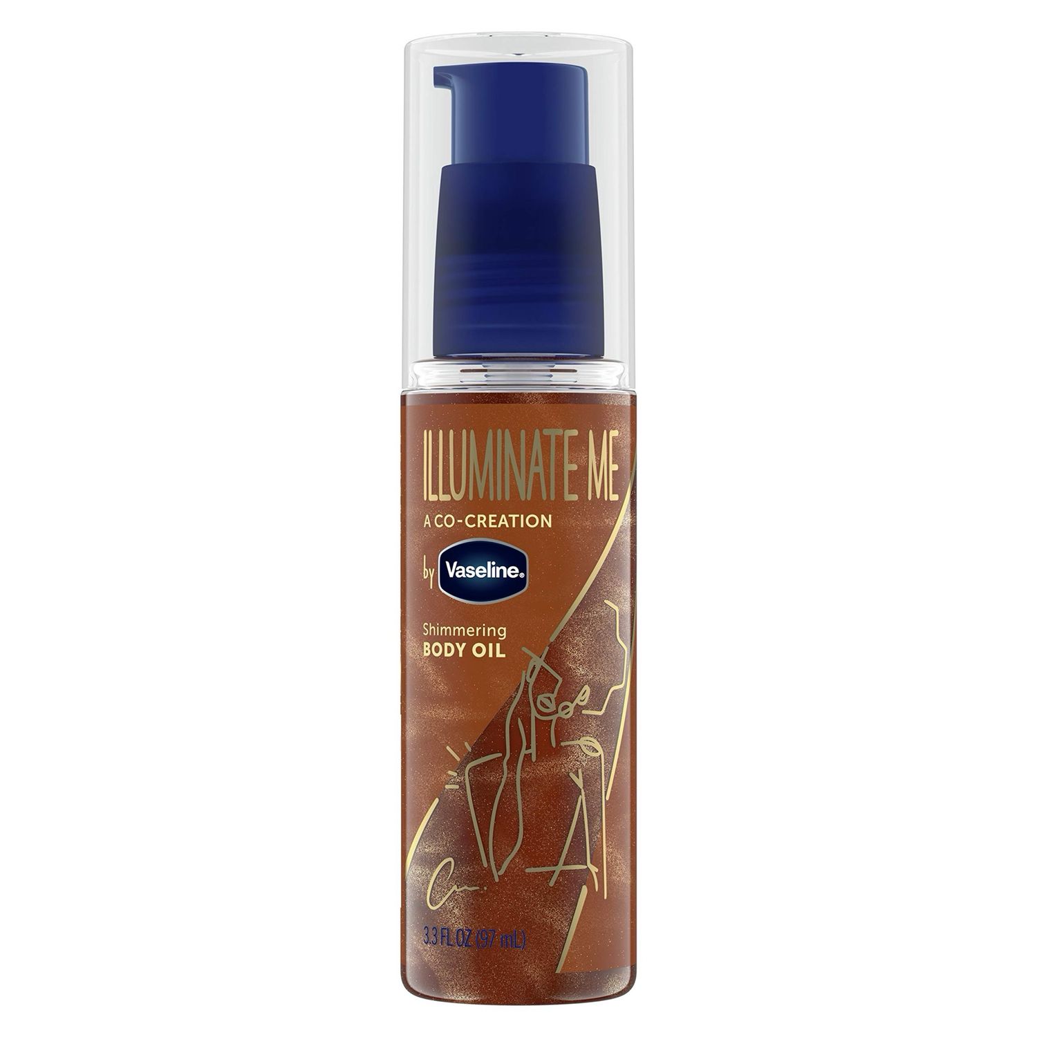 Vaseline Illuminate Me Shimmering Body Oil Body Oil 3.3 oz