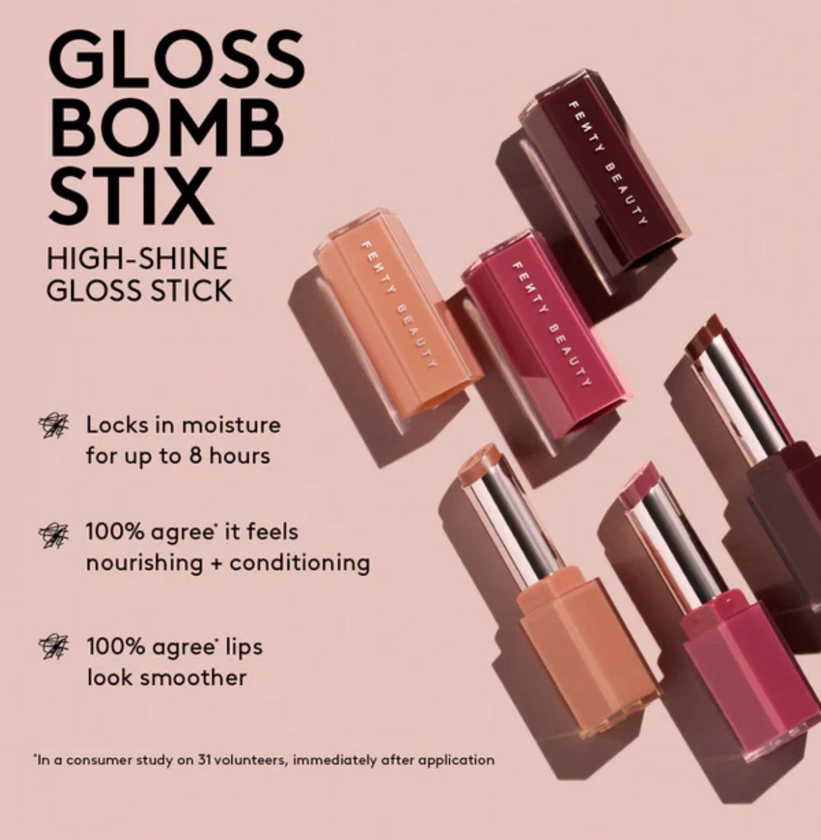 FENTY BEAUTY GLOSS BOMB STIX HIGH-SHINE GLOSS STICK