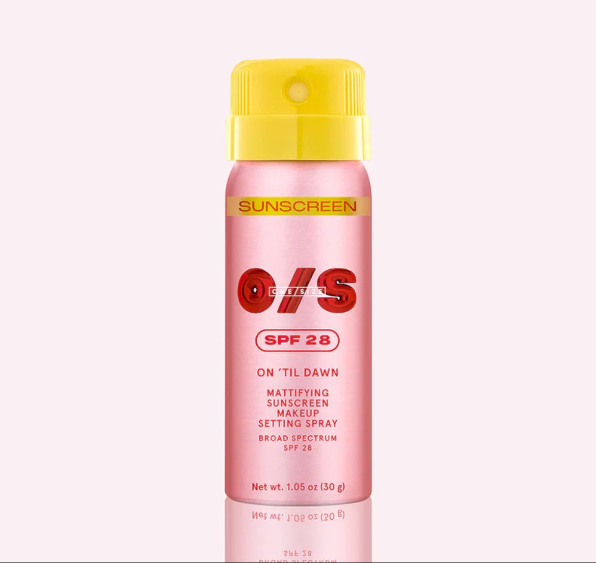 One Size ON ‘TIL DAWN MATTIFYING SUNSCREEN MAKEUP SETTING SPRAY SPF 28