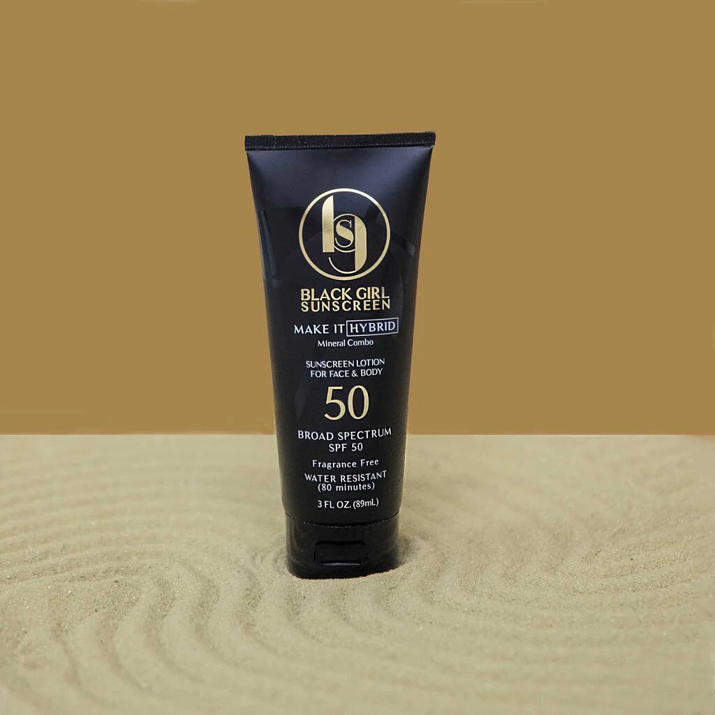 Black Girl Sunscreen Make It Hybrid SPF 50 Black Girl Sunscreen Make It Hybrid SPF 50