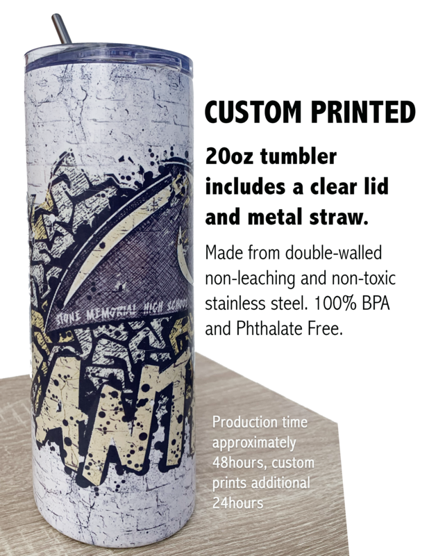 20oz Stainless Steel Skinny Tumbler