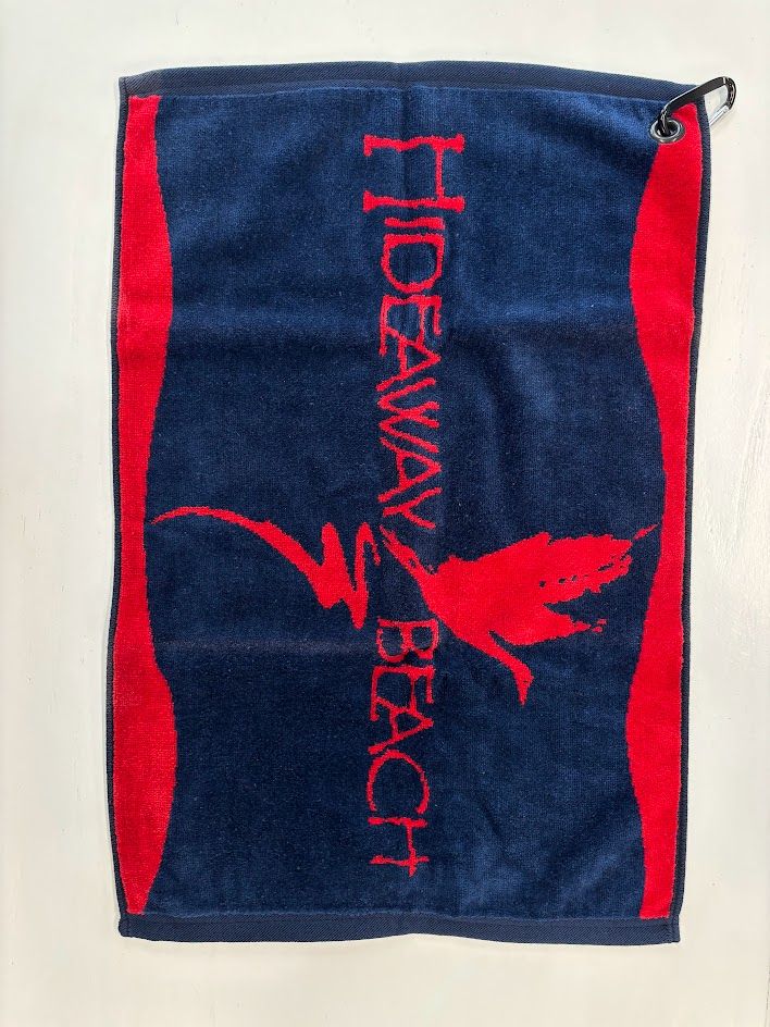 Fancy Terry Golf Towel