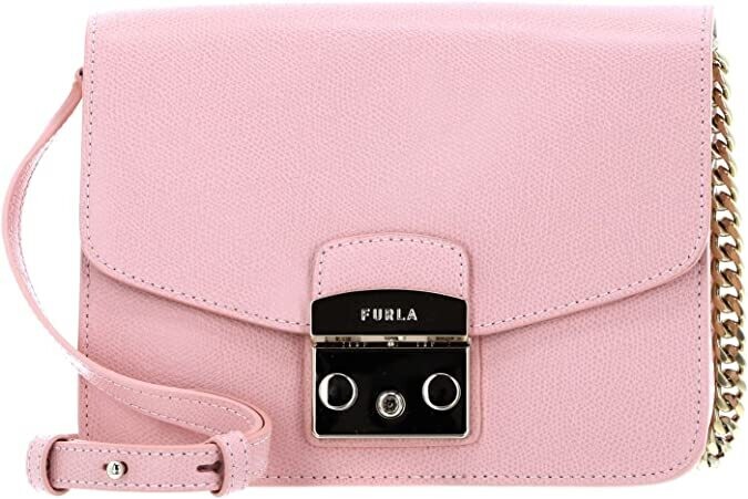 FURLA METROPOLIS M VITELLO, COLORE: ROSA CHIARO