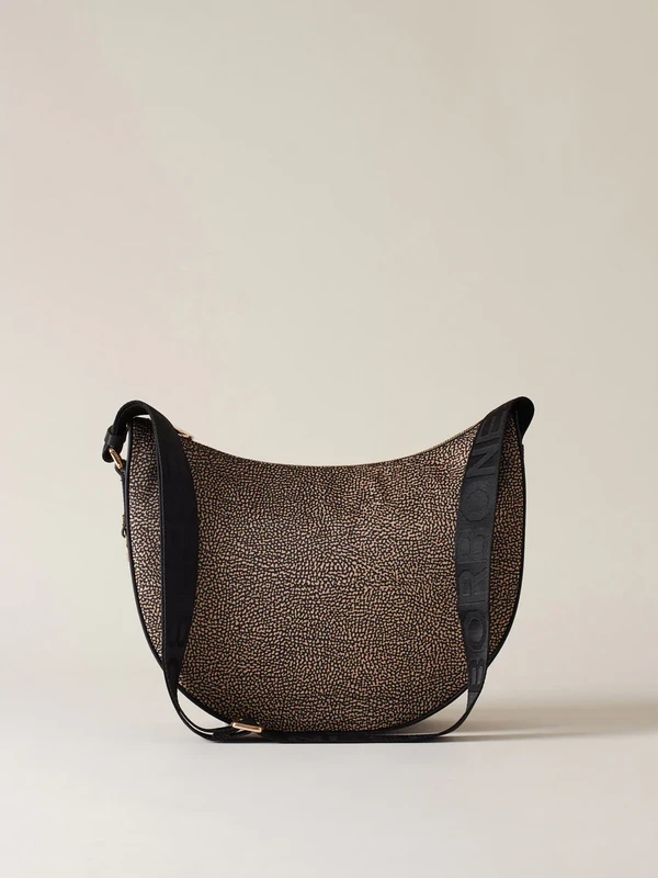 BORBONESE LUNA BAG MIDDLE S/CERN.