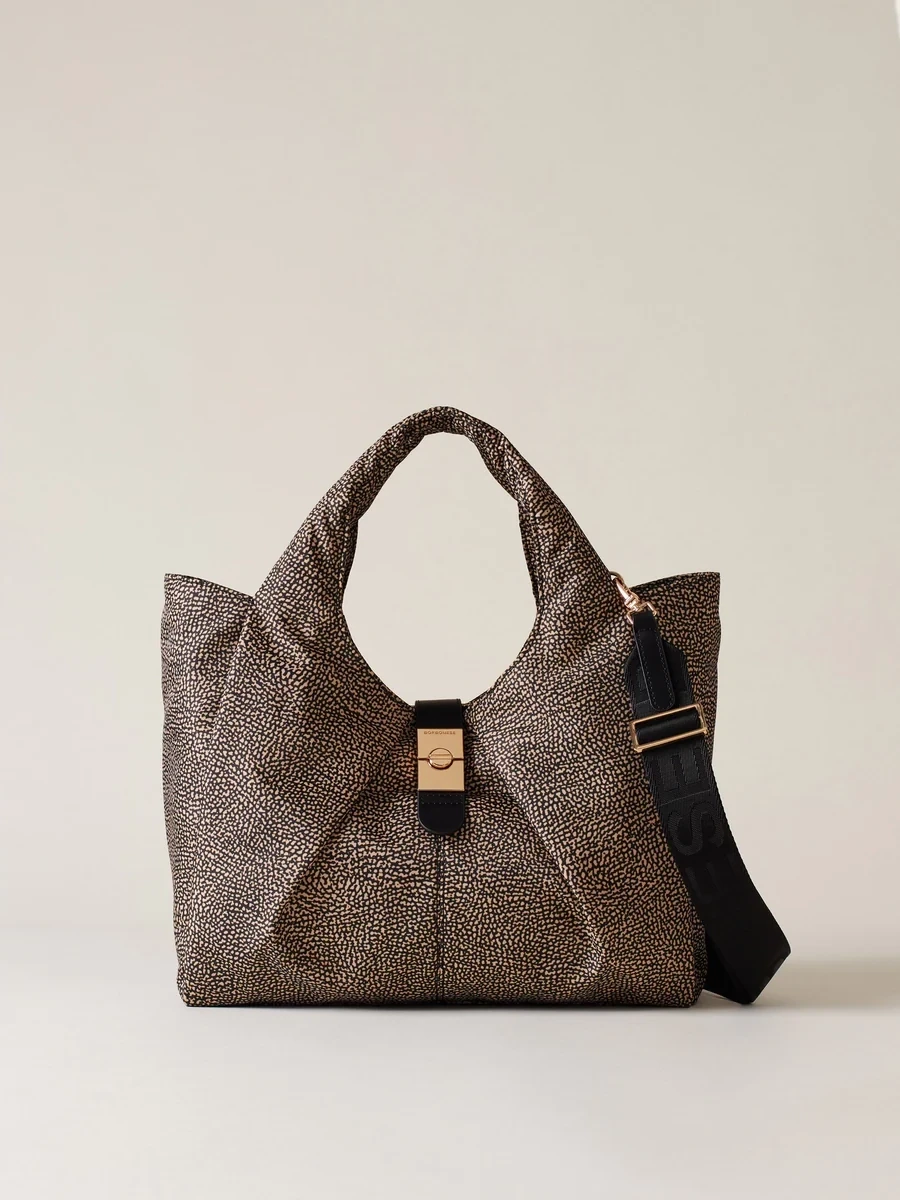 BORBONESE CORTINA SHOPPER MEDIUM