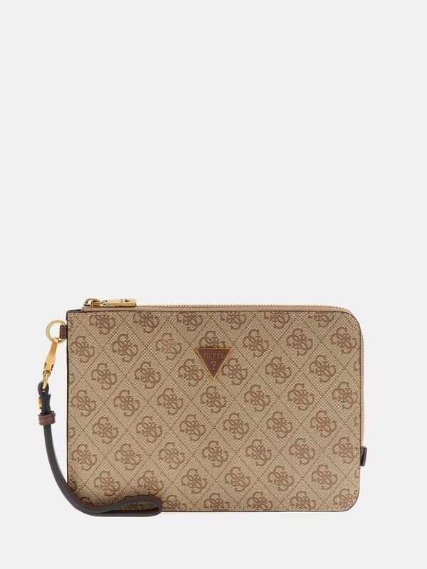 GUESS VEZZOLA CLUTCH 4G LOGO