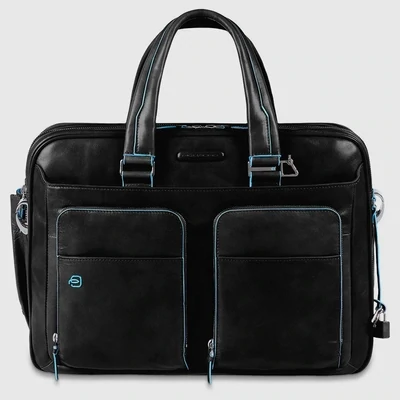 PIQUADRO BLUE SQUARE CARTELLA ESPANDIBILE