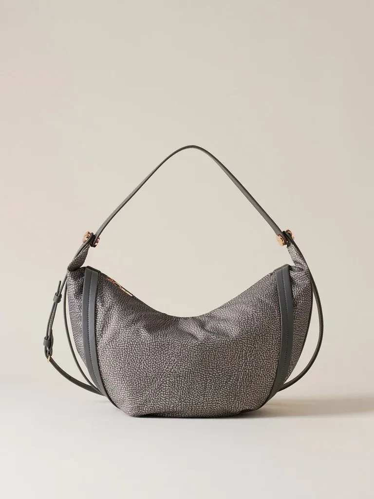 BORBONESE NEW ORBIT MEDIUM, COLORE: GRIGIO