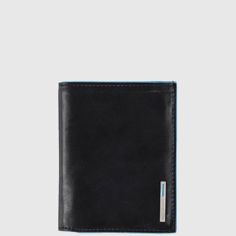 PIQUADRO BLUE SQUARE PORTAFOGLIO VERT.