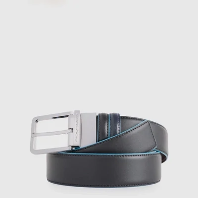 PIQUADRO BLUE SQUARE CINTURA REVERSIBILE