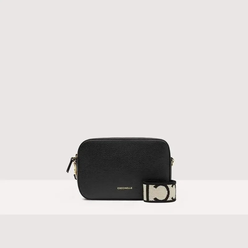 COCCINELLE TEBE MINI, COLORE: NERO