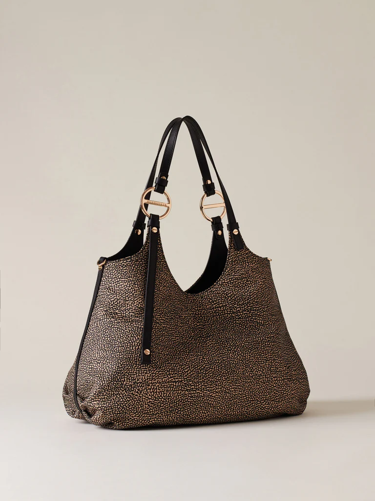 BORBONESE BOND SHOPPER MEDIUM