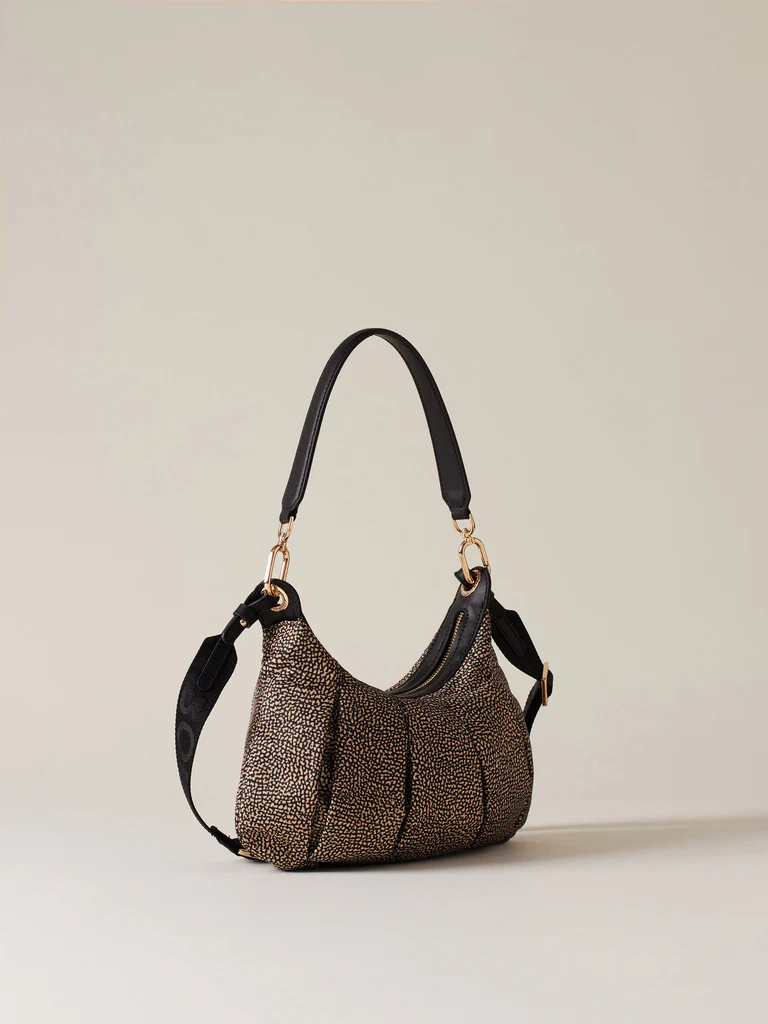BORBONESE CROISSANT HOBO SMALL