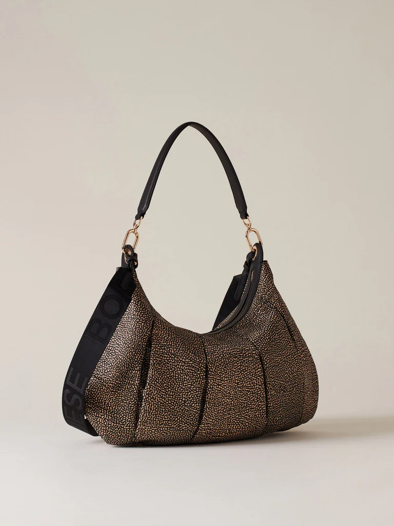 BORBONESE CROISSANT HOBO MEDIUM