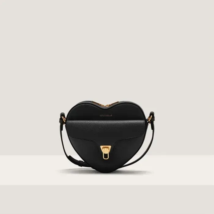 COCCINELLE BEAT SOFT CUORE, COLORE: NERO