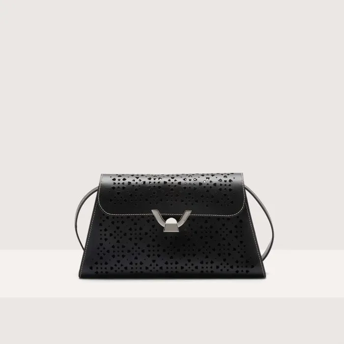 COCCINELLE DEW COW HIDE PERF. MEDIUM