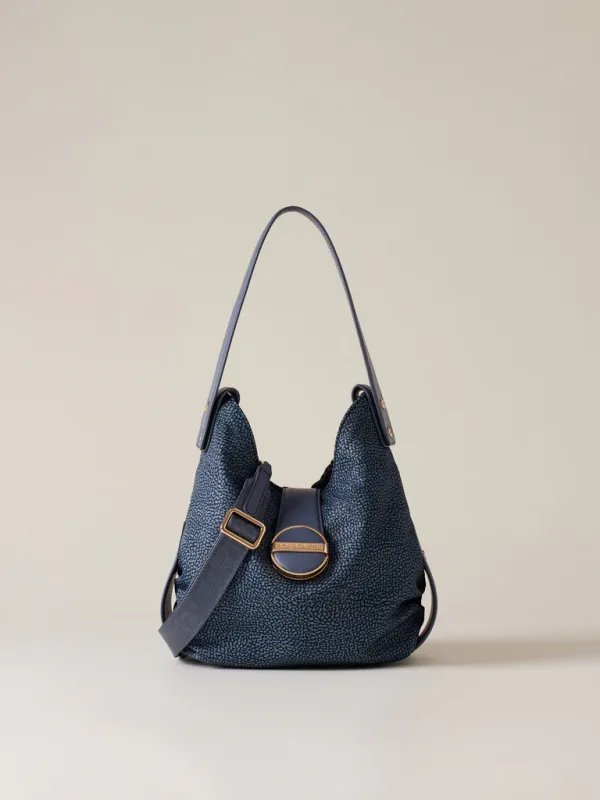 BORBONESE ECLIPSE HOBO SMALL