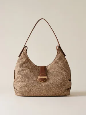 BORBONESE ECLIPSE HOBO MEDIUM