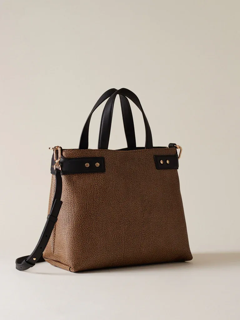 BORBONESE ARMOR SHOPPER MEDIUM