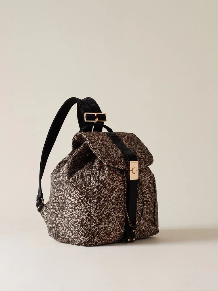 BORBONESE FOLD ZAINO MEDIUM