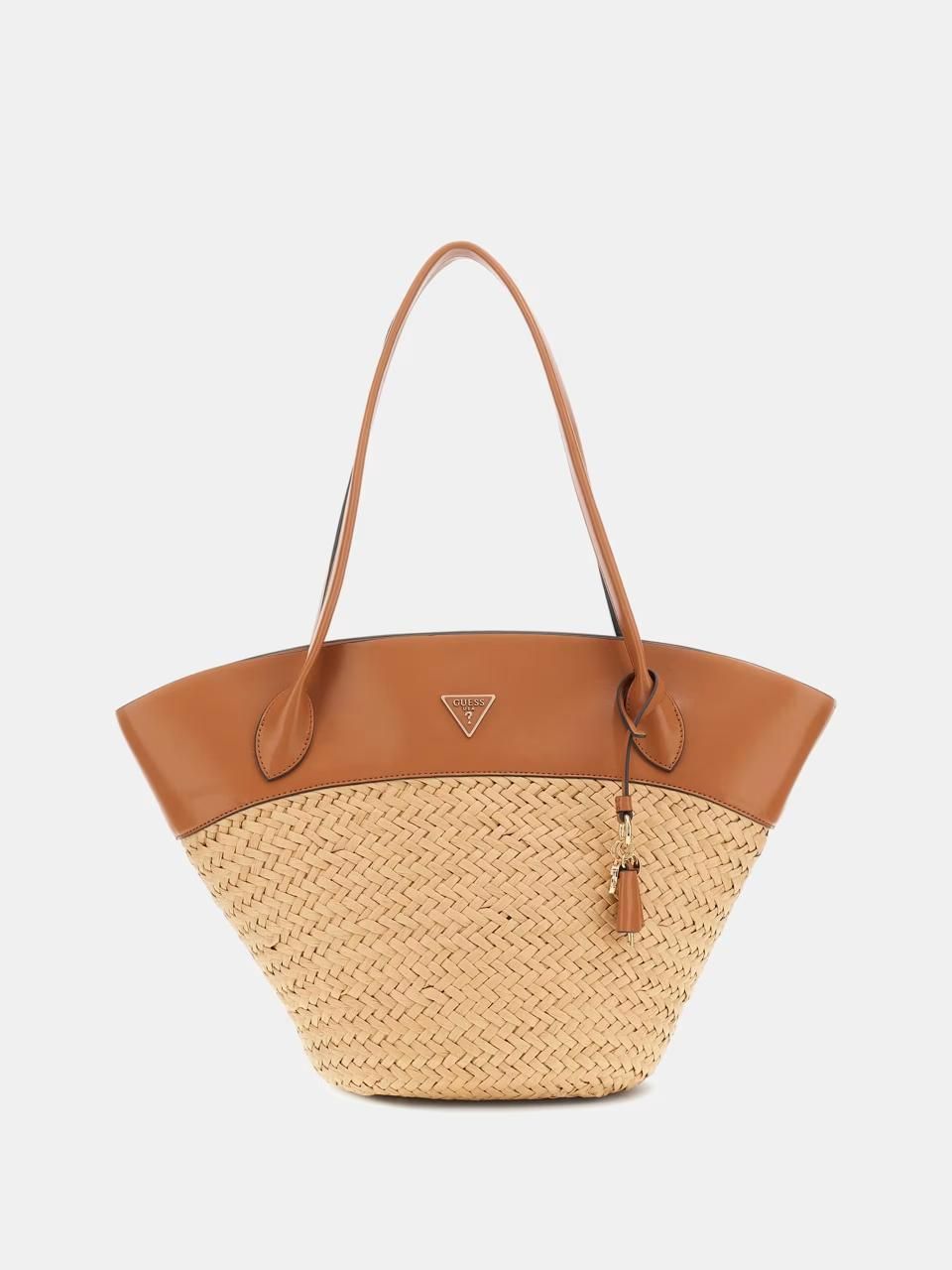 GUESS VENERE SHOPPER RAFIA