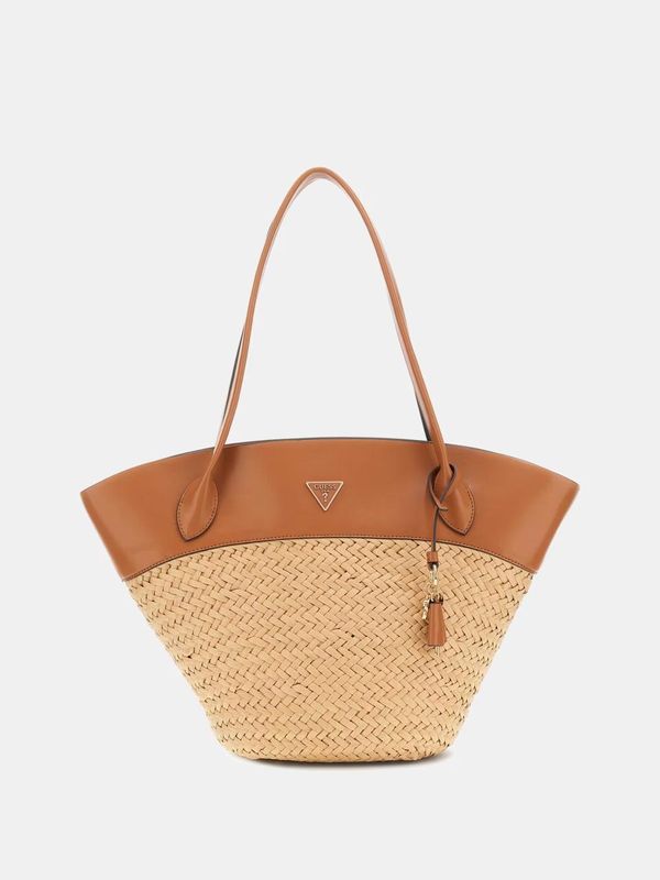 GUESS VENERE SHOPPER RAFIA