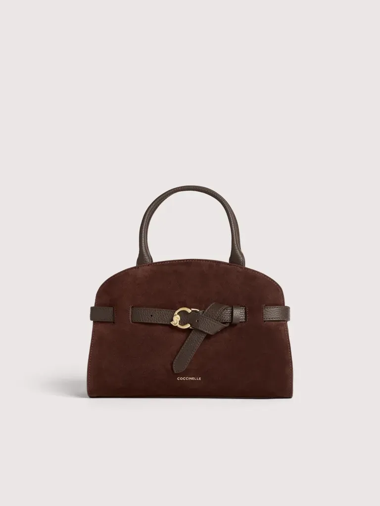 COCCINELLE SABINE SMALL CAMOSCIO