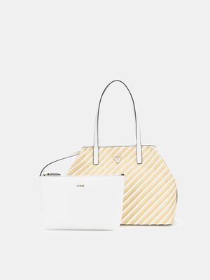 GUESS VIKKI II SHOPPER GUESS VIKKI II SHOPPER, COLORE: NATURALE/BIANCO