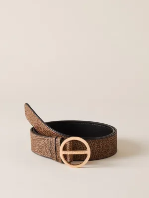 BORBONESE CINTURA FIBBIA "VITE"